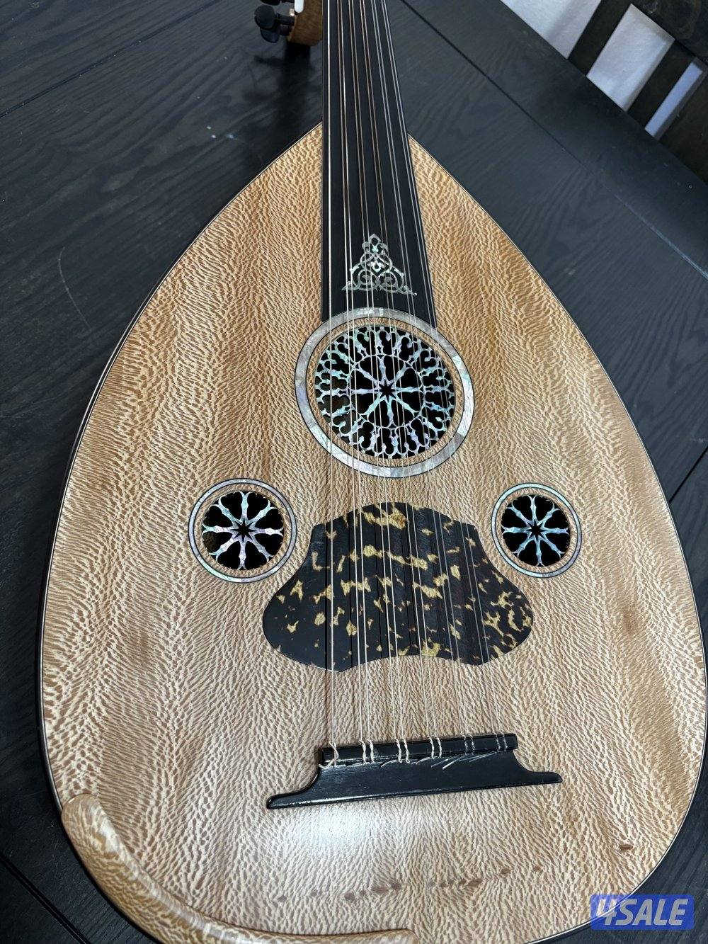 عود تركي صدف طبيعي المضرب ظهر السلحفاة0