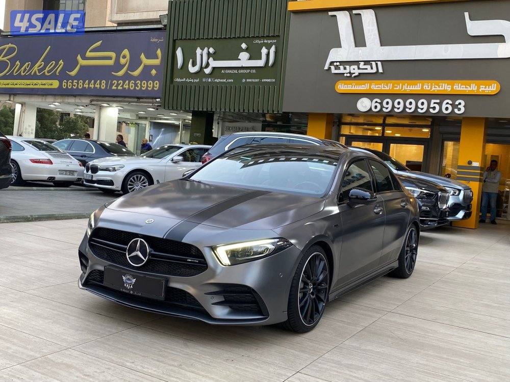 مرسيدس A35 AMG موديل 2022 عداد 107 وارد الملا صبغ الوكاله سيرفس منتظم0