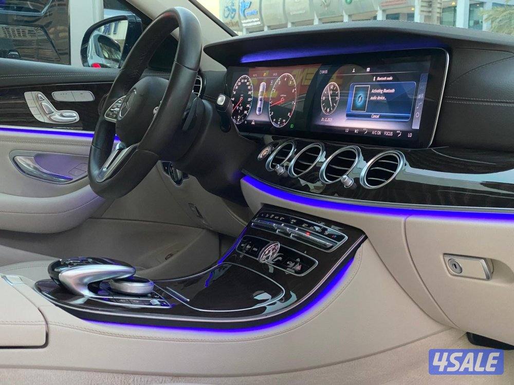 مرسيدس E200 موديل 2020 عداد 22 الف كيلو فقط تحت الكفاله سيرفس منتظم4