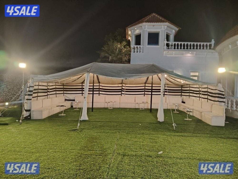 تأجير كراسي وطاولات خيمه دفايات كراسي عزاء كنفات خدمه قهوجية3