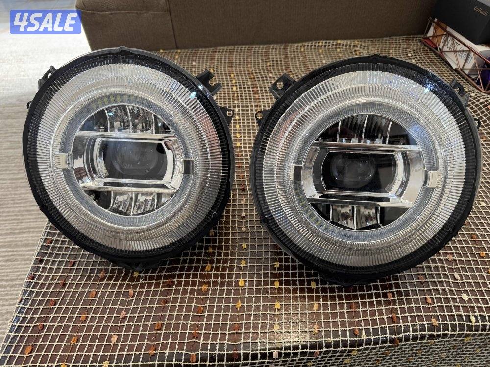 جي كلاس - طقم ليتات امامية و خلفية LED1