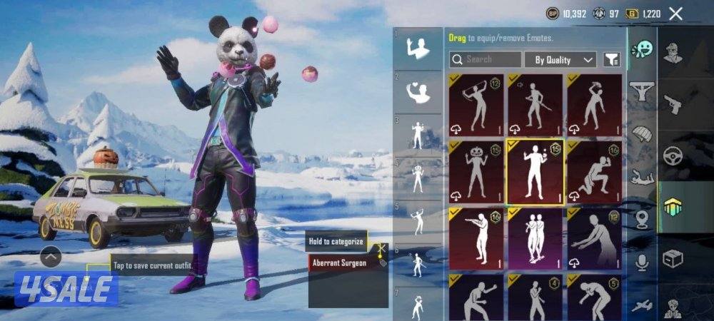 حساب ببجي للبيع9