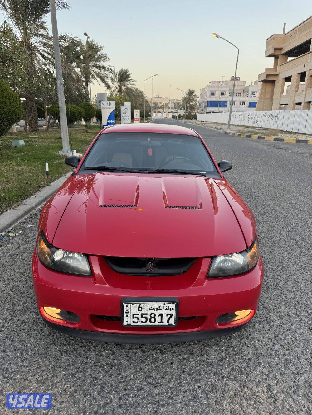 للبيع موستنج موديل 2002 تماتيك 8 سلندر شرط الفحص شاصي جيد هيئه جديد1