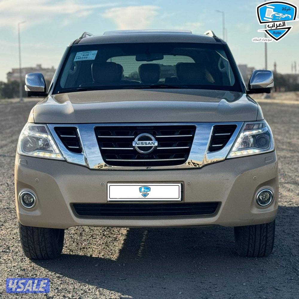 نيسان باترول بلاتينيوم  2014 صبغ الوكالة1