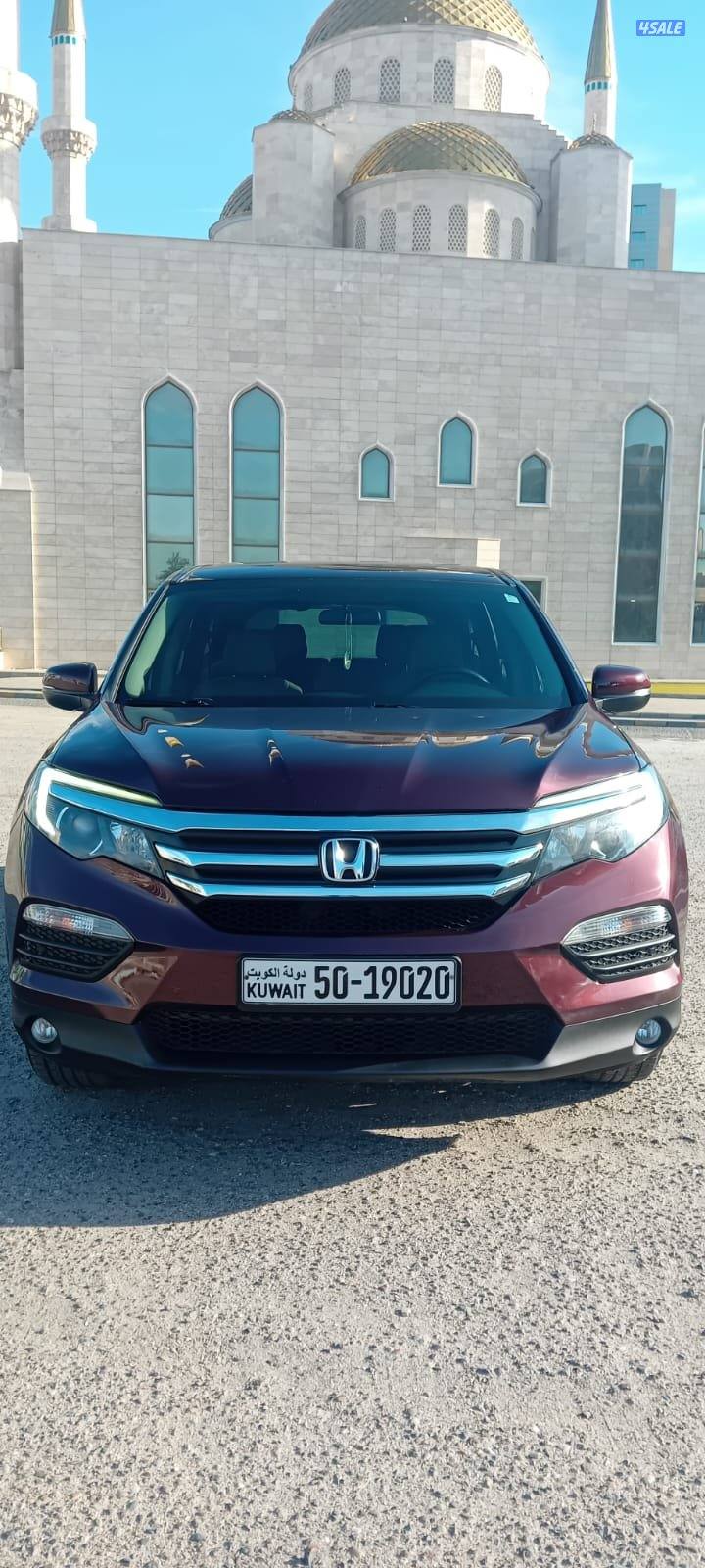 هوندا بايلوت 2017 ، عداد قليل 78 ألف كم ، بحالة نادرة0