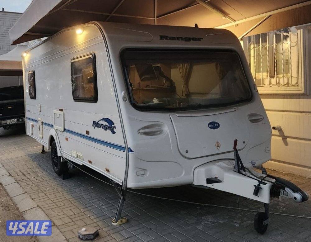 كرفان اوربي 21 قدم موديل 2005 قمه بالنظافه جاهز مع جميع مرفقاته0