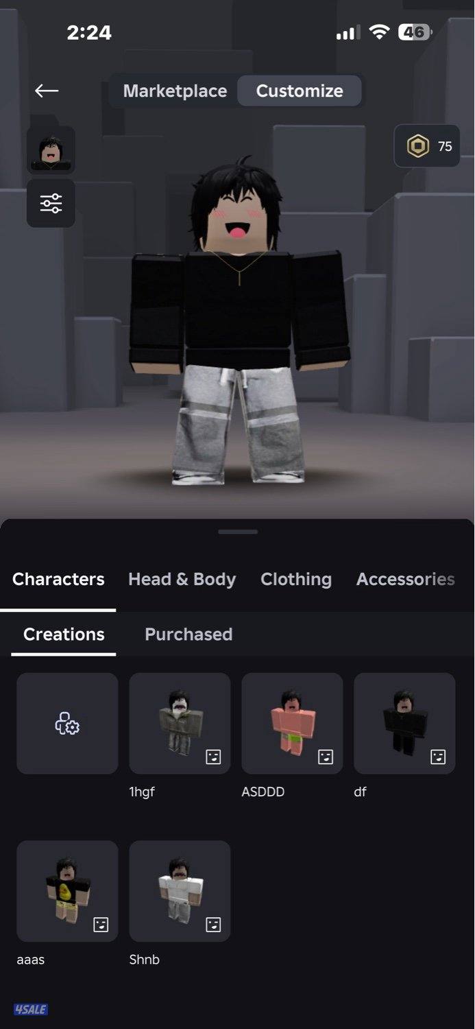 حساب روبلوكس فيه سكنات اغراض ب مابي السرقه وماب المزرعه0