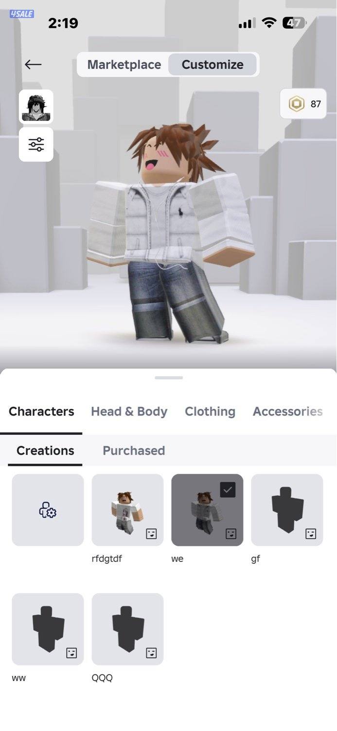 حساب سكنات روبلوكس0