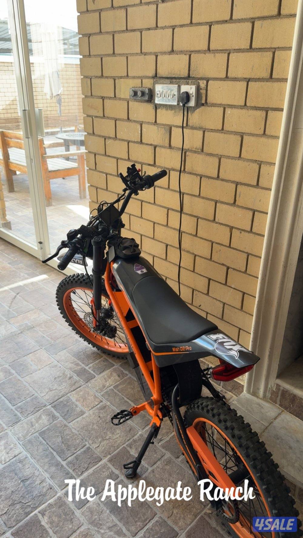 للبيع سيكل كهربائي kugoo wish 02 pro2