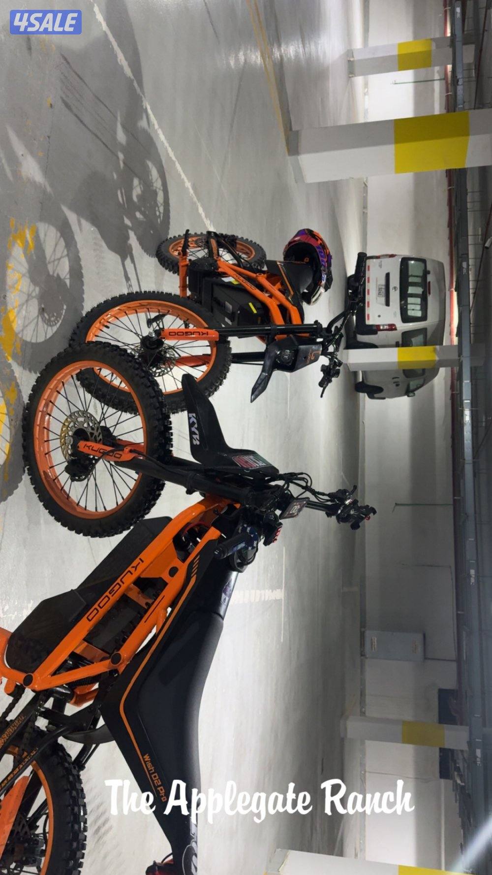 للبيع سيكل كهربائي kugoo wish 02 pro3