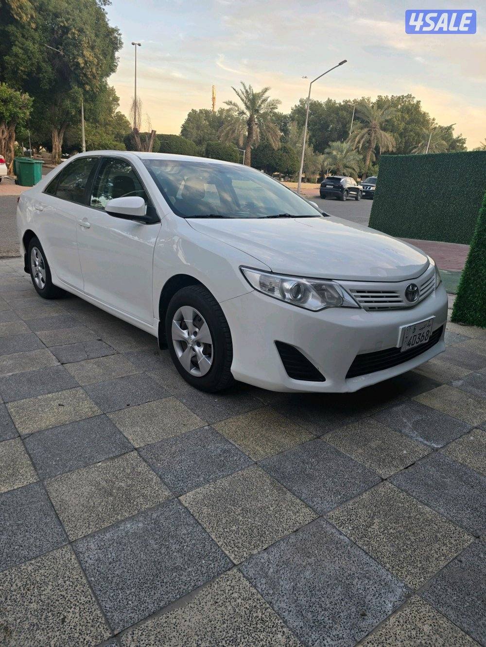 كامري GL 2015  عداد 270 شرط الفحص مكيف قير مكينه تواير هيئه3