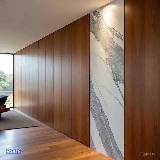 ديكورات منازل داخليه بديل الخشب بديل رخام جبسم بورد15