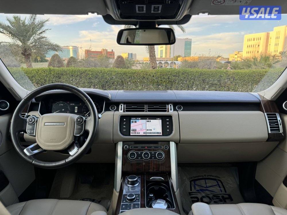 رنج روفر HSE بدون سوبر موديل 2016 بحاله الوكاله10