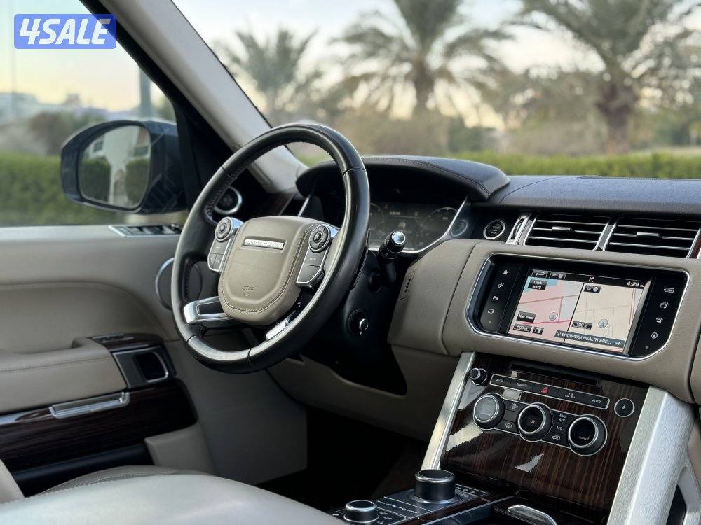 رنج روفر HSE بدون سوبر موديل 2016 بحاله الوكاله14
