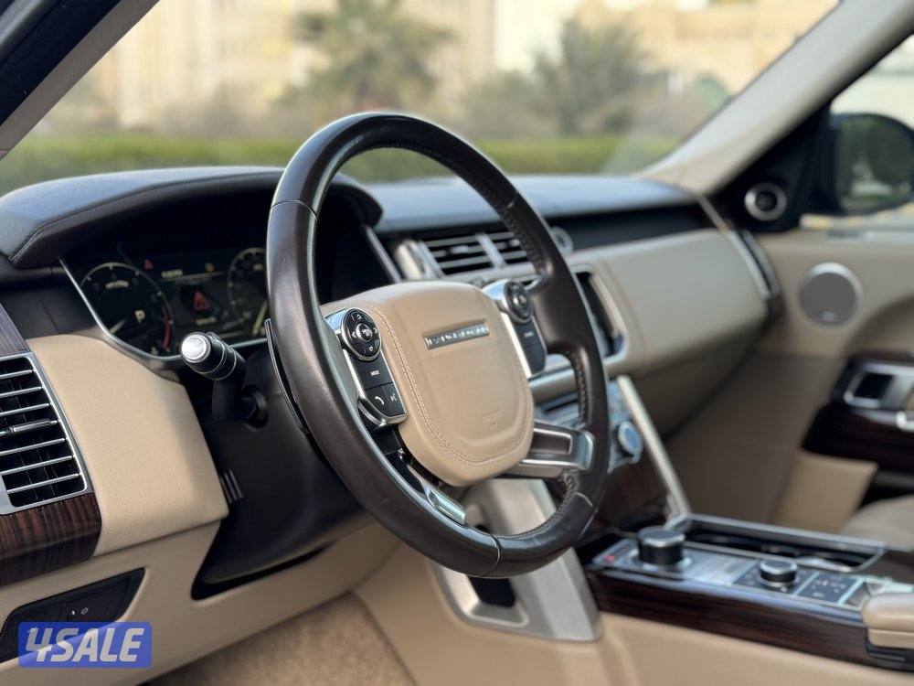 رنج روفر HSE بدون سوبر موديل 2016 بحاله الوكاله15