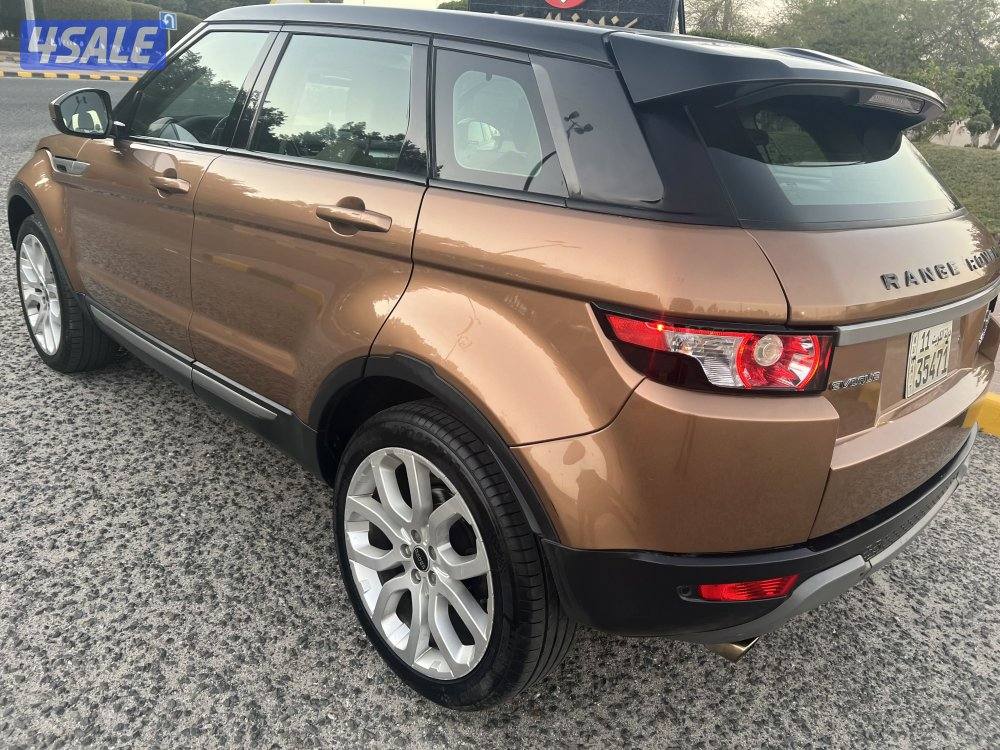 رانج روفر ايفوك  صبغ وكالة موديل 2014 بانوراما  بحالة جديدة2