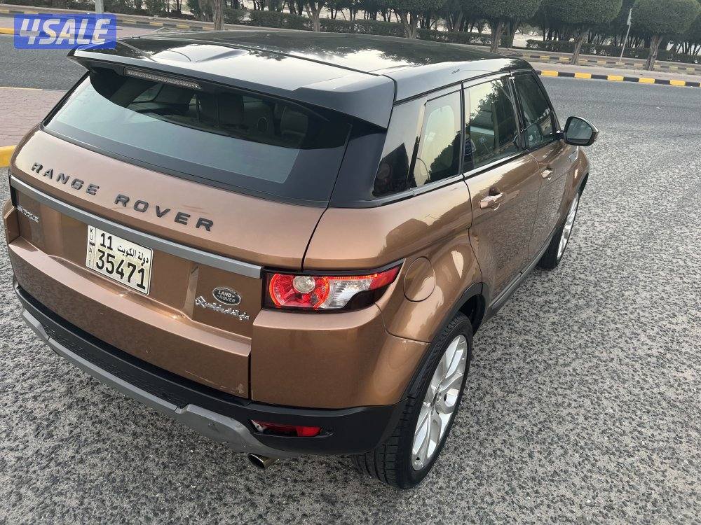 رانج روفر ايفوك  صبغ وكالة موديل 2014 بانوراما  بحالة جديدة3