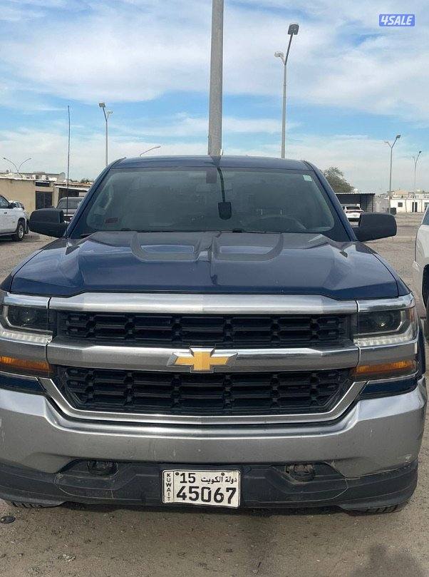 سلفرادو 2018 مكينه كبيره صبغ الوكاله ماعدا قطعة مدقر تجميلي شرط الفحص1