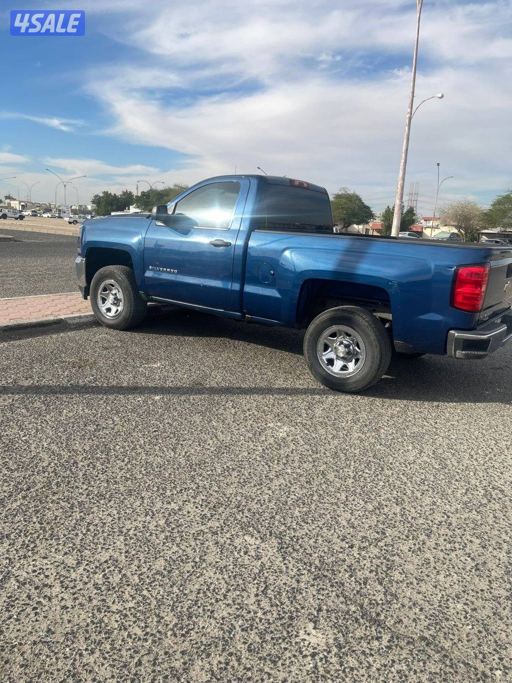 سلفرادو 2018 مكينه كبيره صبغ الوكاله ماعدا قطعة مدقر تجميلي شرط الفحص3