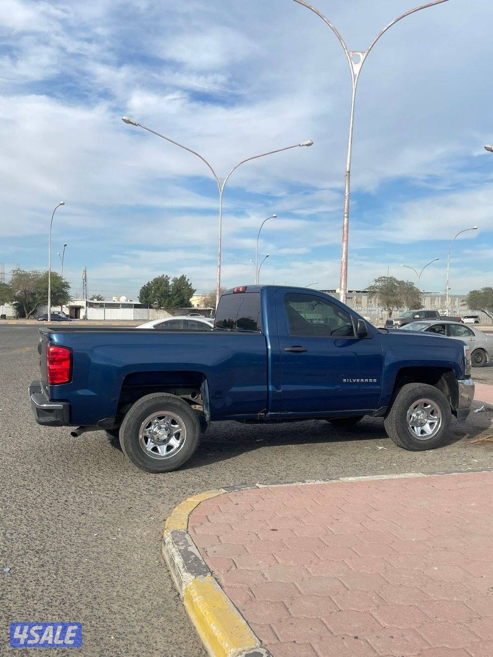 سلفرادو 2018 مكينه كبيره صبغ الوكاله ماعدا قطعة مدقر تجميلي شرط الفحص4