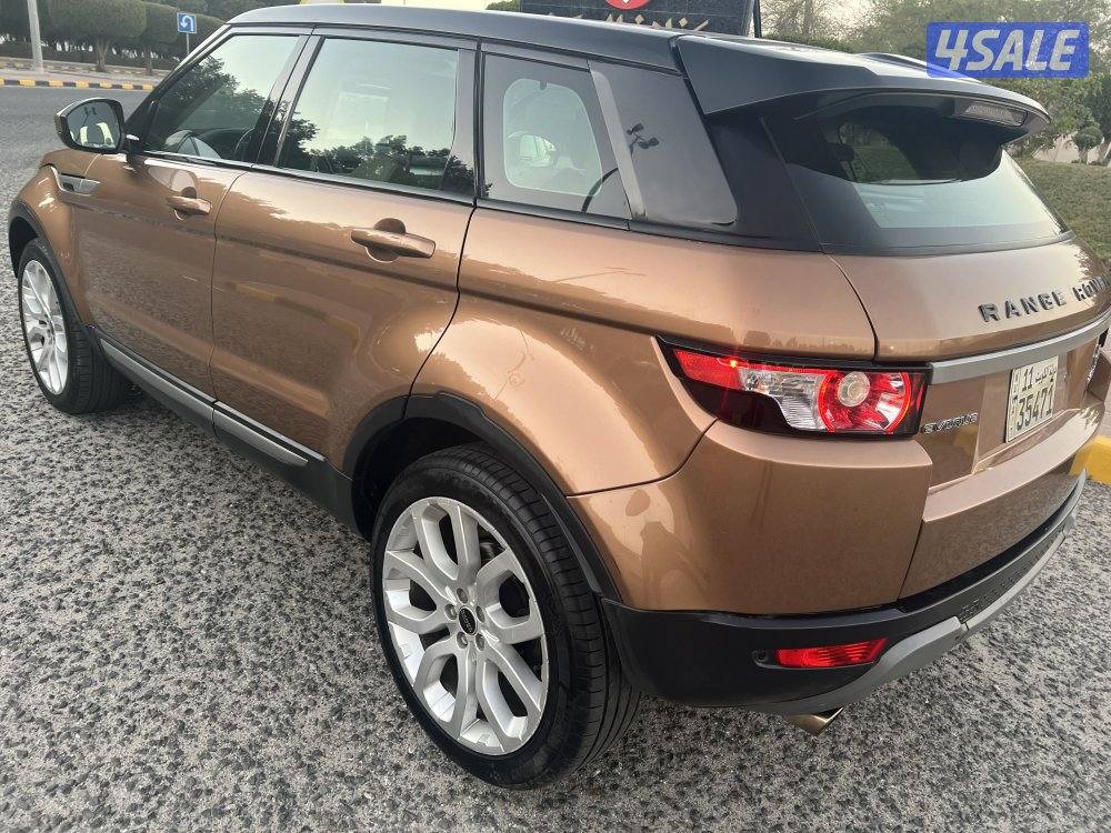 رانج روفر ايفوك  صبغ وكالة موديل 2014 بانوراما  بحالة جديدة13