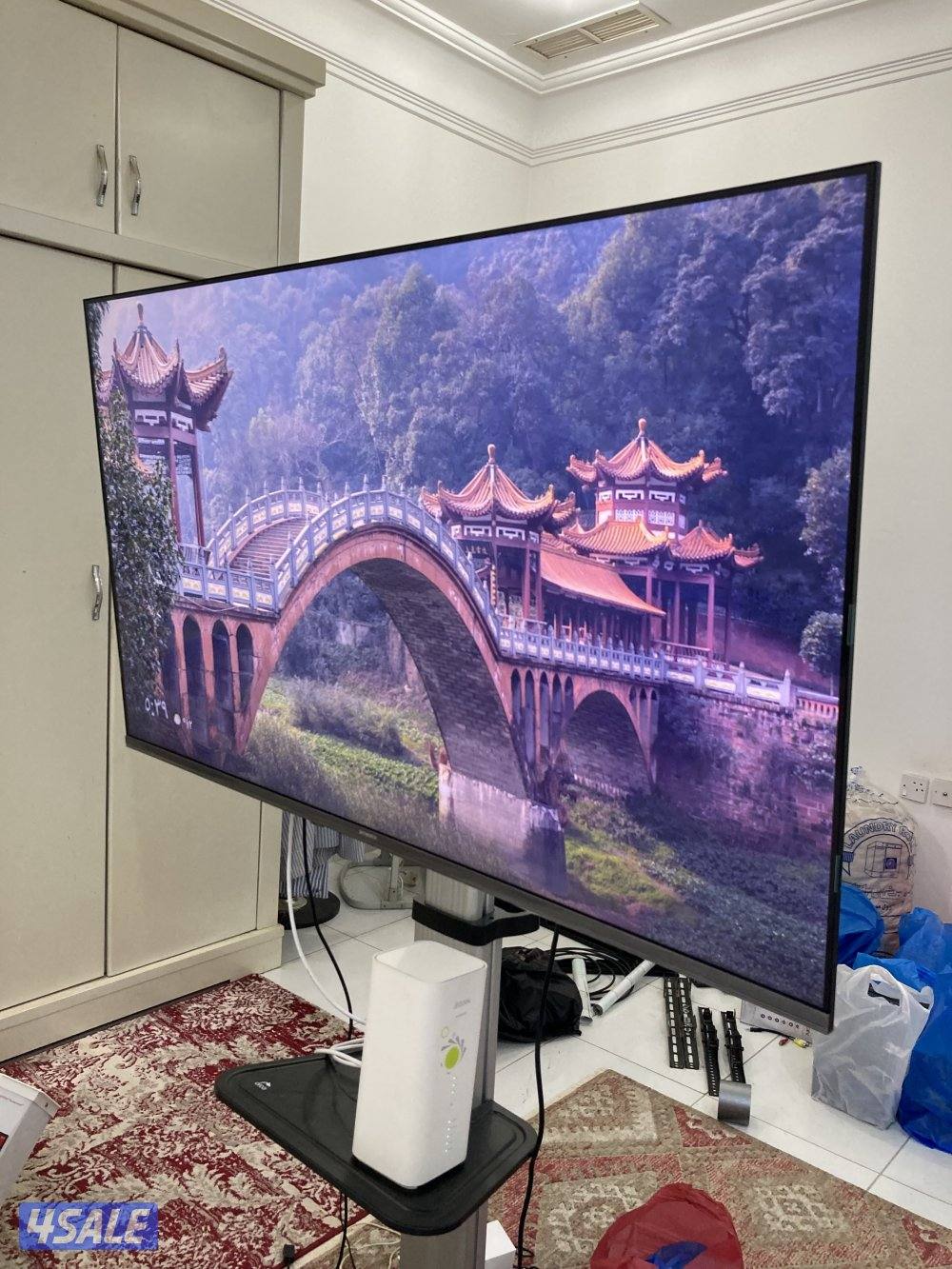 للبيع تلفزيونات مستعملة 50 و 43 بوصه سمارت 2025 متوفر توصيل 24 ساعة0