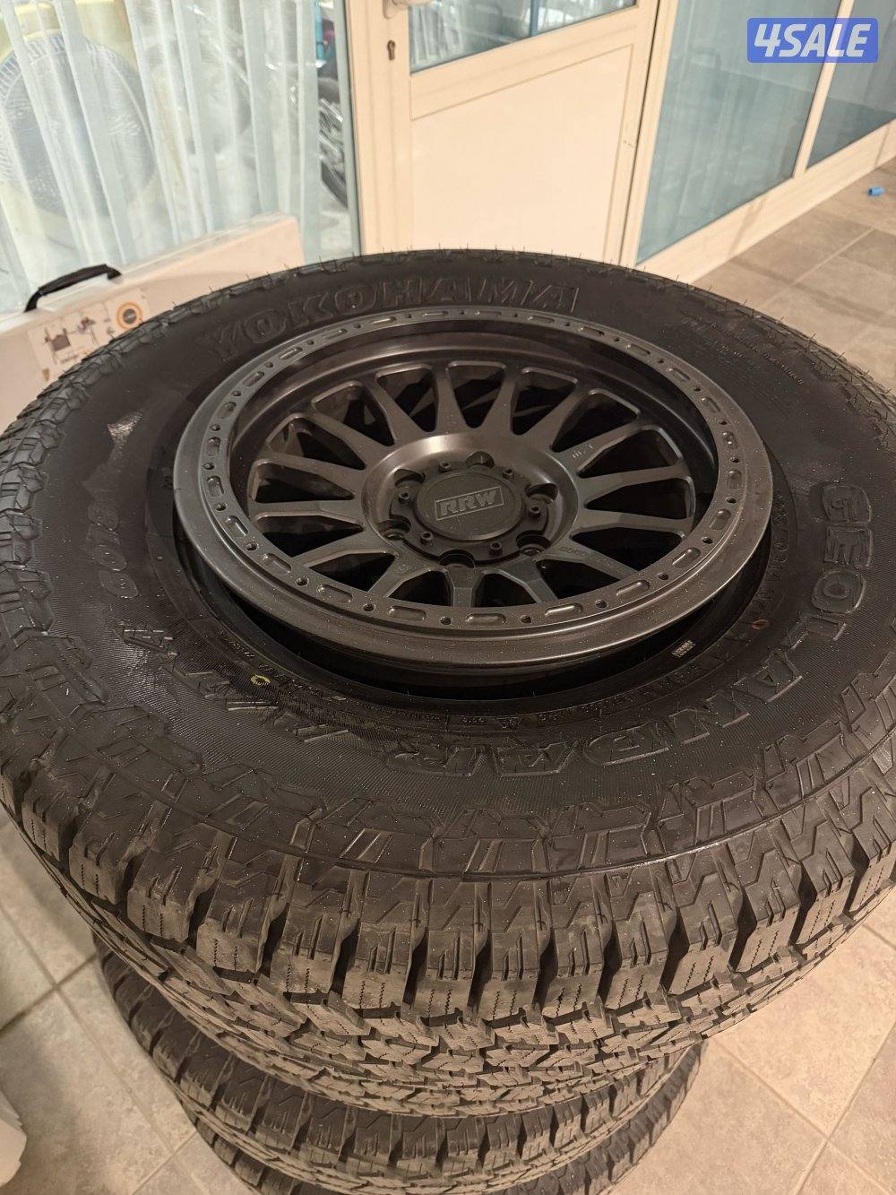 للبيع رنقات RRW و تواير YOKOHAMA بحالة جديييدة1