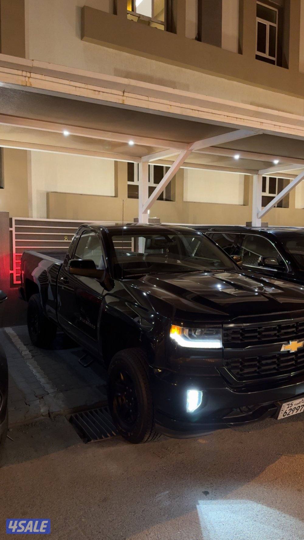 سلفرادو صبغ الوكاله 2017 LT اسود2