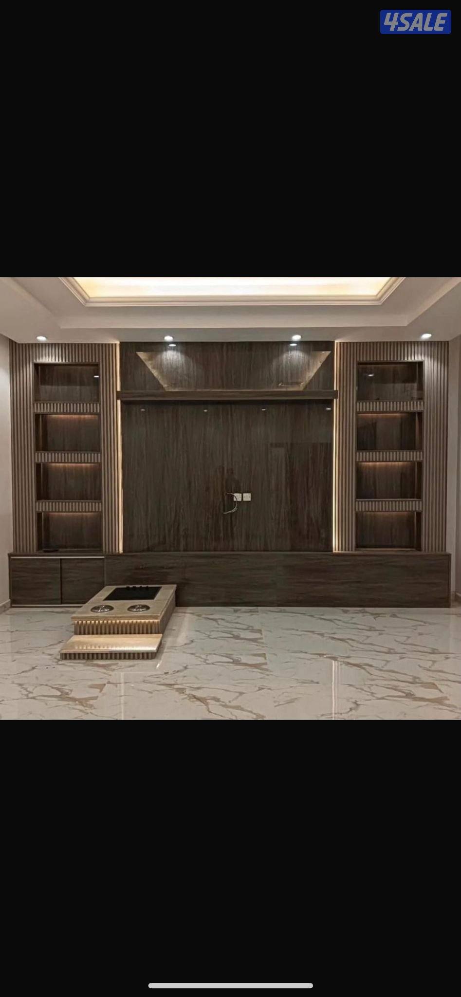 مايكروسمنت ابو مريم  كفالة سنة صبغ دخلي بدون ريحه تركيب ورق جدران وترك14