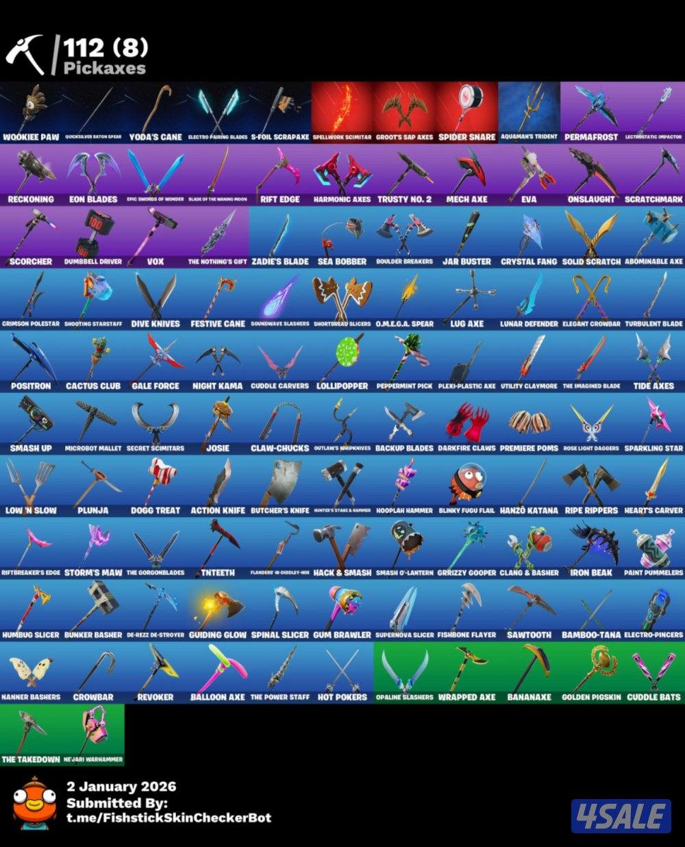 حساب فورت نايت برفسور2