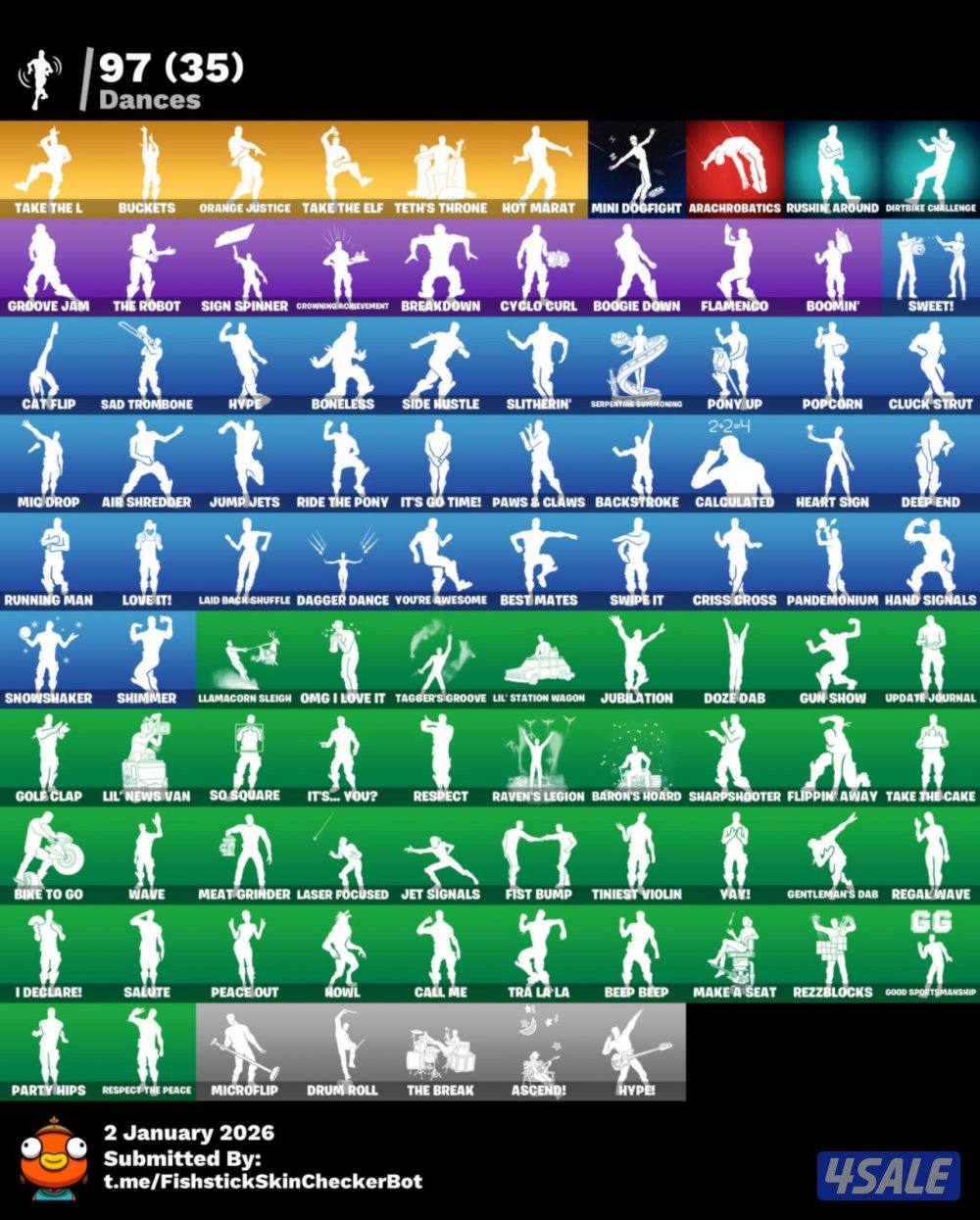 حساب فورت نايت برفسور4