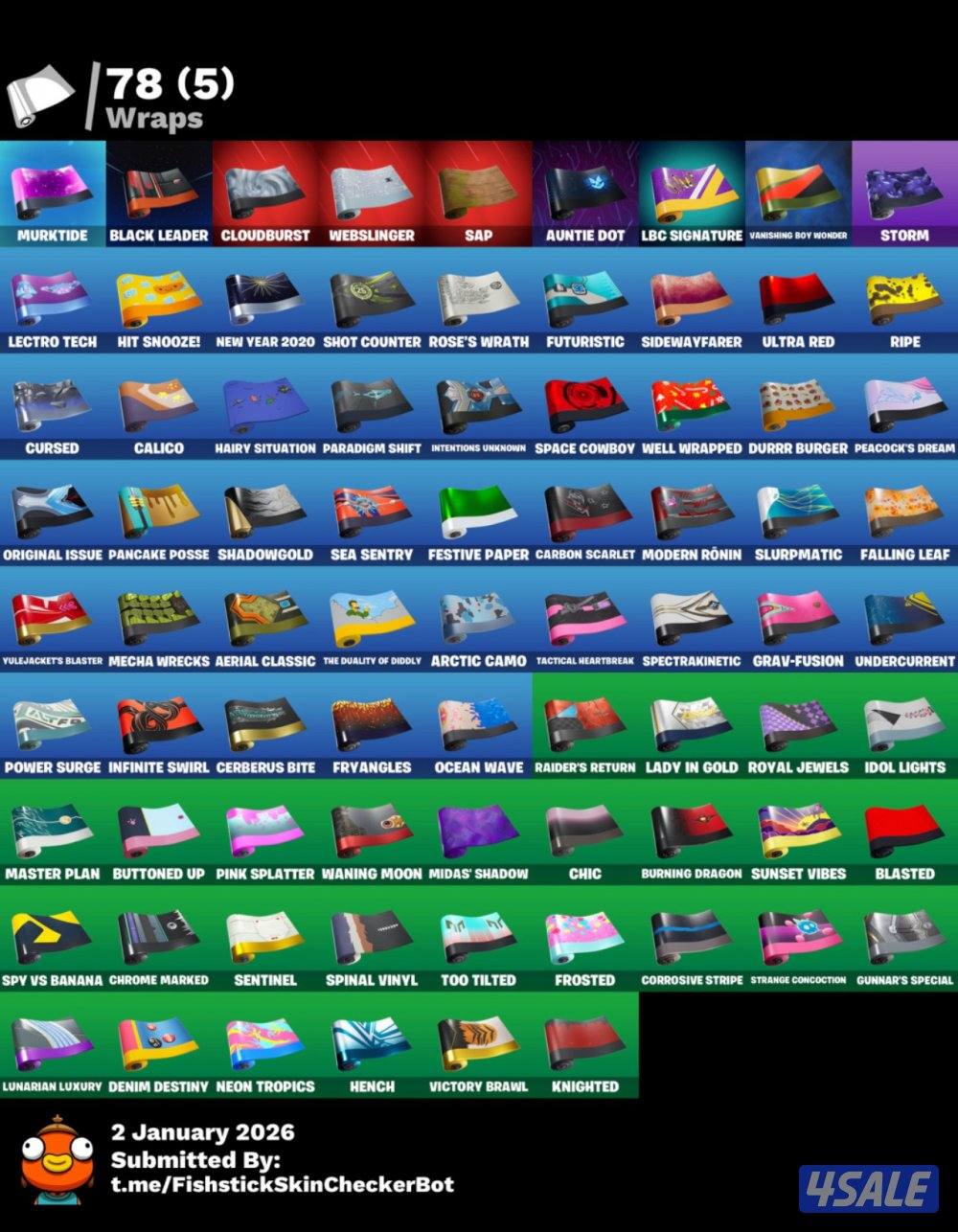 حساب فورت نايت برفسور5