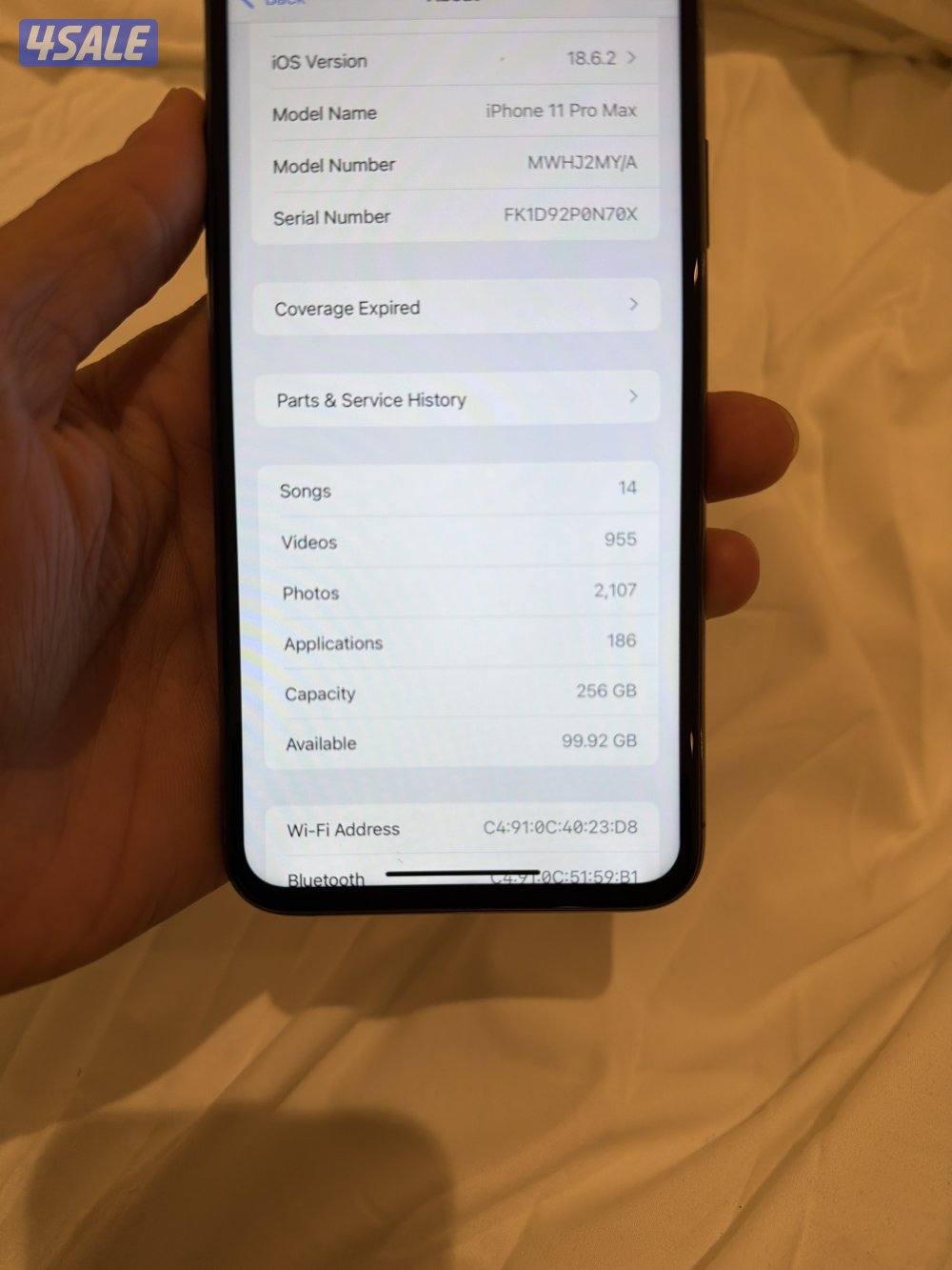 للبيع ايفون 11 برو ماكس ٢٥٦ جيجا. iPhone 11 Pro Max3