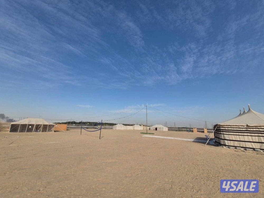 للبيع مخيم كامل ومنصوب ومرخص2