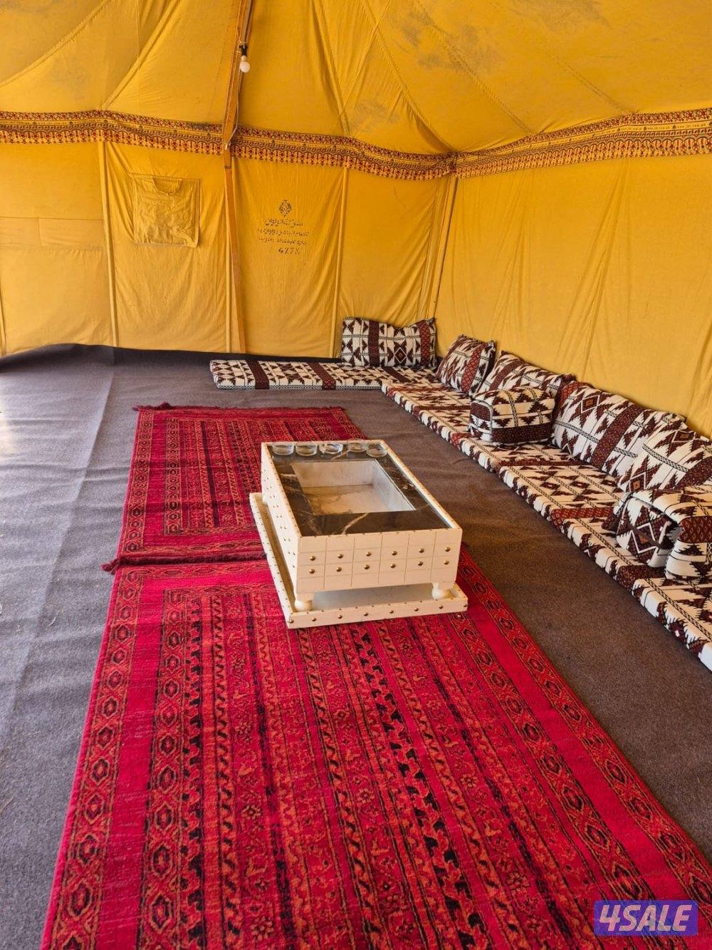 للبيع مخيم كامل ومنصوب ومرخص14