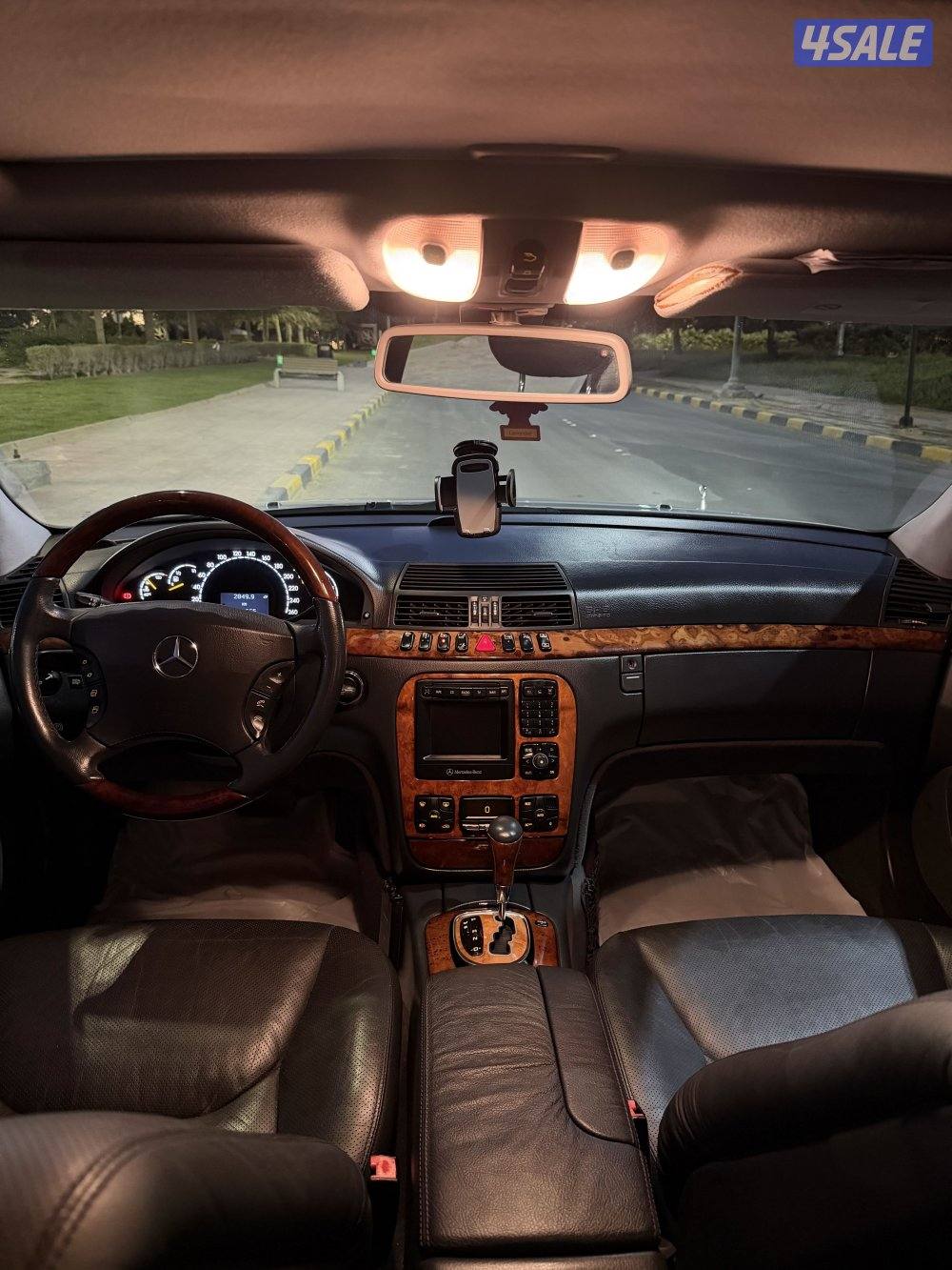 للبيع مرسيدس حجم c500 لارج موديل ٢٠٠٢ وارد اليابان مفحوص شامل10