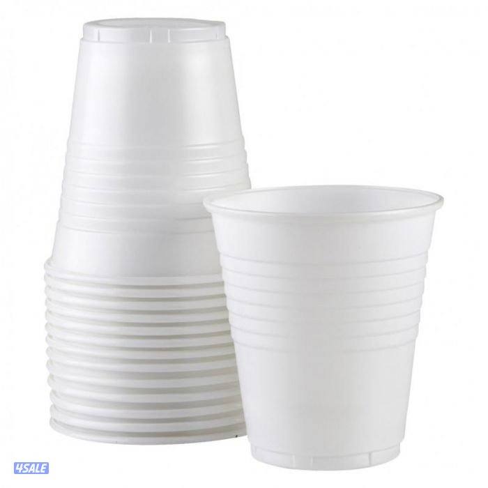 Plastic cup 7 Onz white0