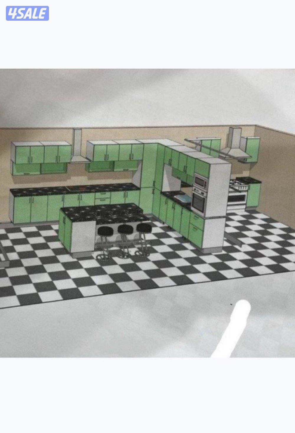 بائع مطابخ المنيوم ابحث عن عمل خبرة 15 سنه في مبيعات المطابخ0