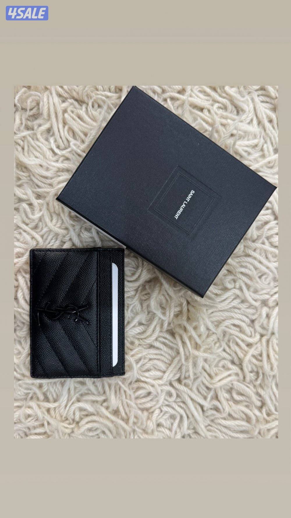 للبيع محفظة سان لوران Card Holder اصلية جديدة0