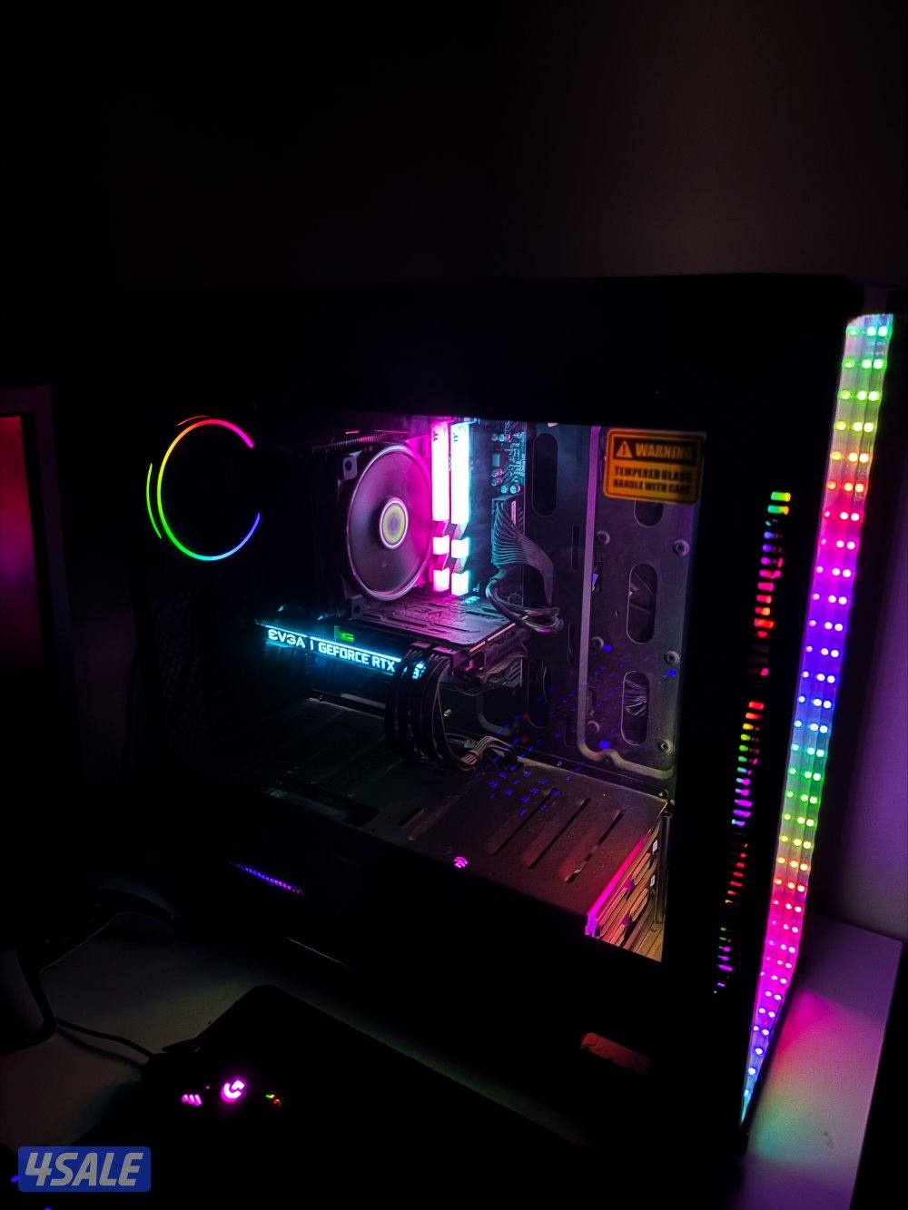 للبيع بي سي EVGA RTX 2080 على السوم0