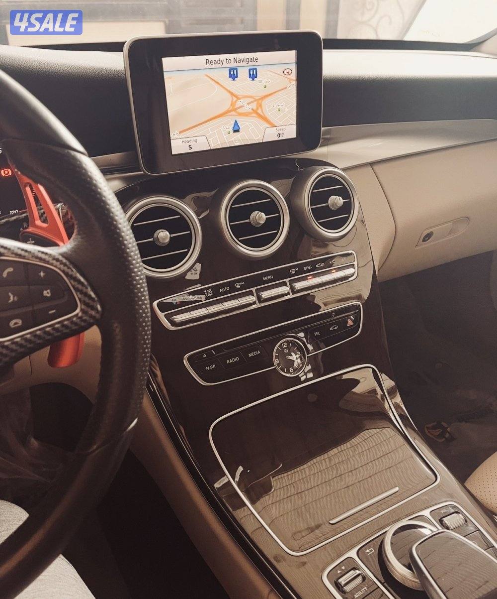 مرسيدس C200 مخزن بحاله نادره10