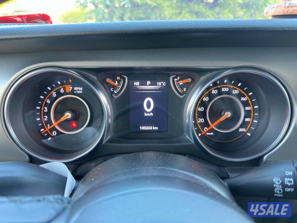 رانجلر سبورت موديل 2021 صبغ الوكالة ماشي 100 الف15