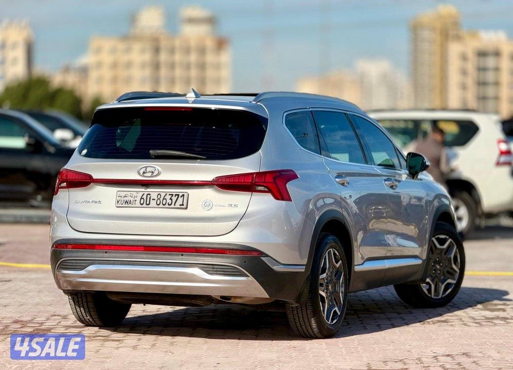 هيونداي سنتافي اعلى المواصفات 2022 صبغ الوكاله3