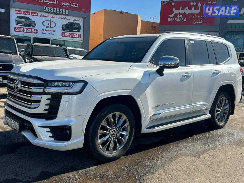 لاند كروزر VX.R AEROs twin turbo.V6  موديل 2024 ماشى 53.000 k.m8