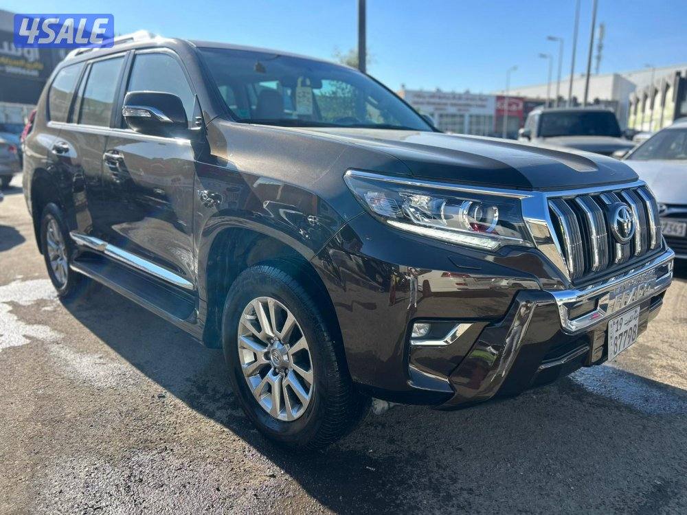 تويوتا لاند كروزر برادو VX-V6 موديل 2021 ماشى 25.000 k.m  وارد الساير1