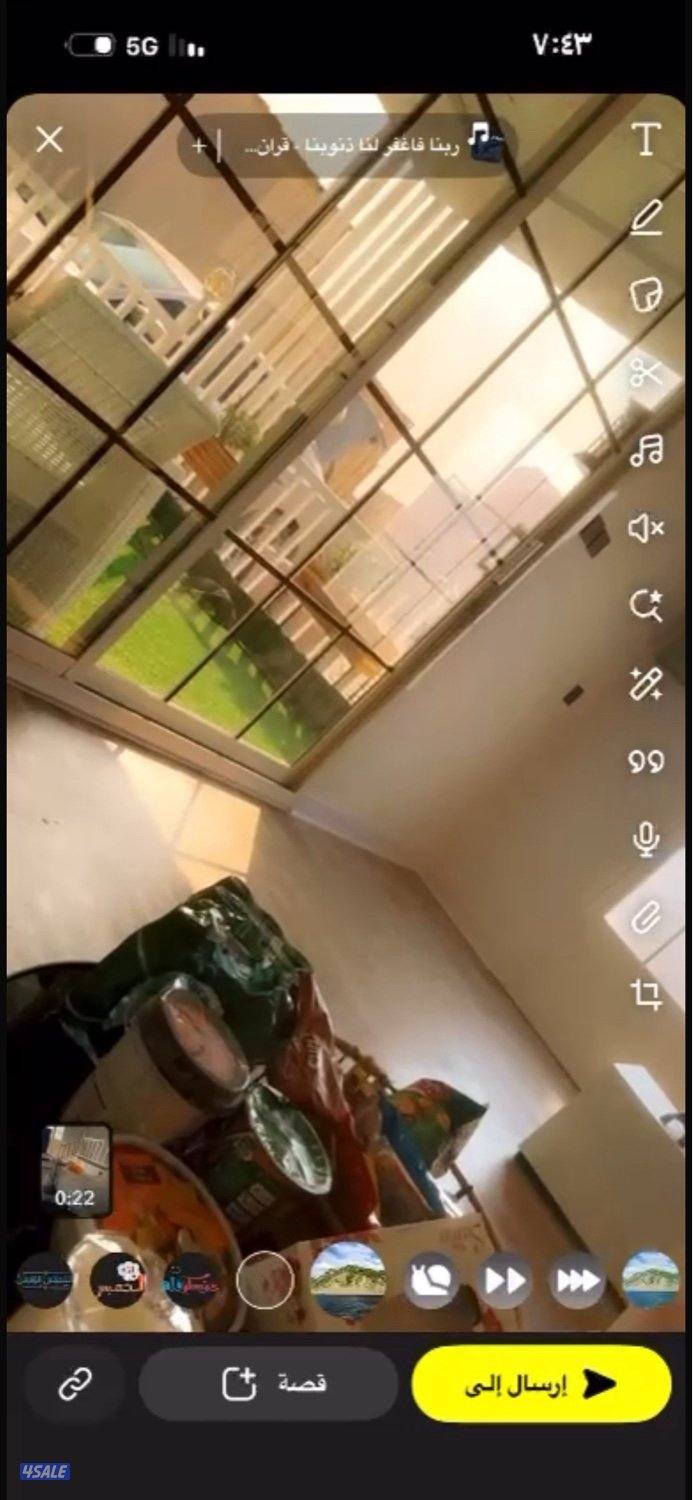 للبيع شاليه ثابت ١٢/٥ تفصال خاص سبور سوبر ديلوكس5