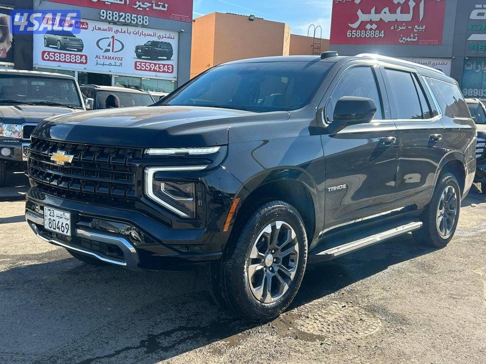 شيفرولية تاهو LT  موديل 2025 ماشى 6000 k.m  وارد الغانم.8