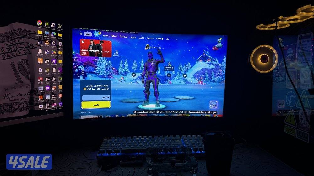 للبيع حساب سكلتون البنفسجي و شيطون و حزم تويتش كله0