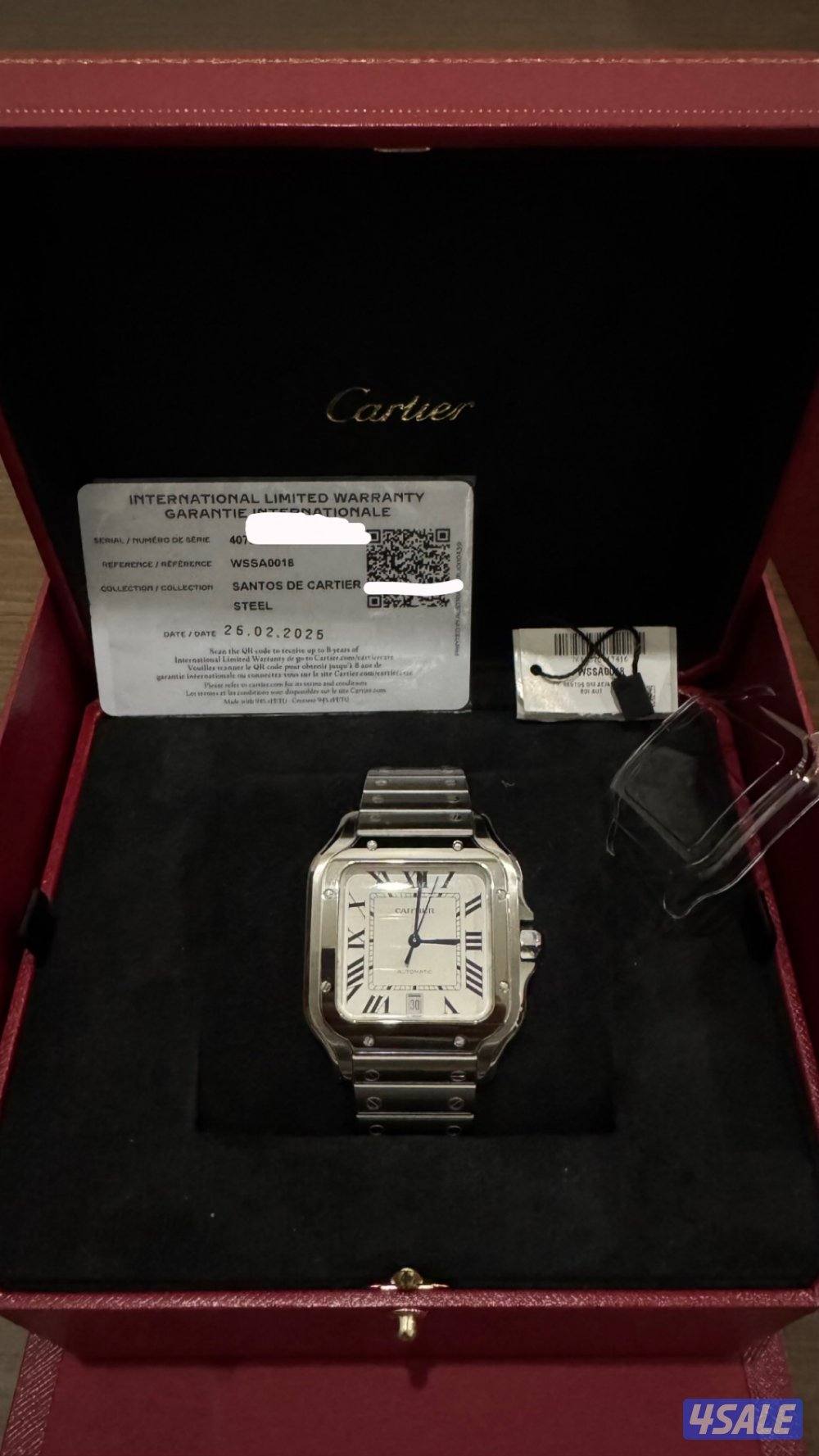 ساعه كارتير سانتوس0