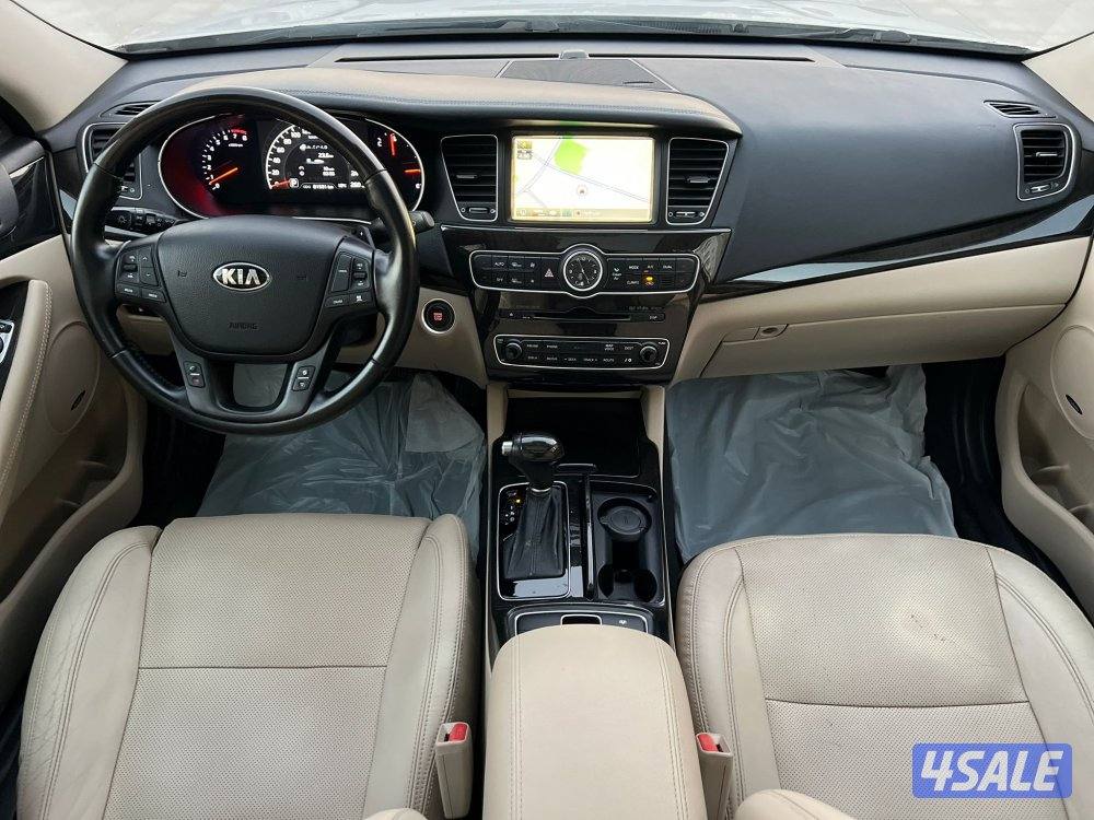 كيا كدنزا موديل ٢٠١٤ صبغ الوكالة بالكامل عداد ٨٠الف كيلو بحالة الوكال8